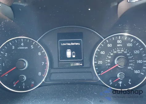 2017 Kia Forte Ex z USA, uszkodzony, nr VIN 3KPFL4A87HE104694